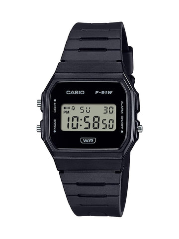 Casio F-91WB Series | Men's Digital Watch | Environmentally Friendly Bio-Based Resin | Alarm | Date Indicator | 7-Year Battery