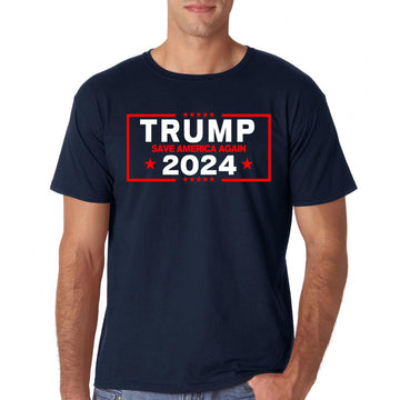 AW Fashions President Trump 2024 Make America Great Again T-Shirt Take America Back MAGA Election Save USA Tee