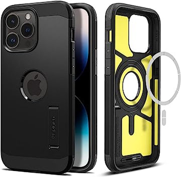 Spigen Tough Armor (MagFit) Compatible with MagSafe Designed for iPhone 14 Pro Max Case (2022)