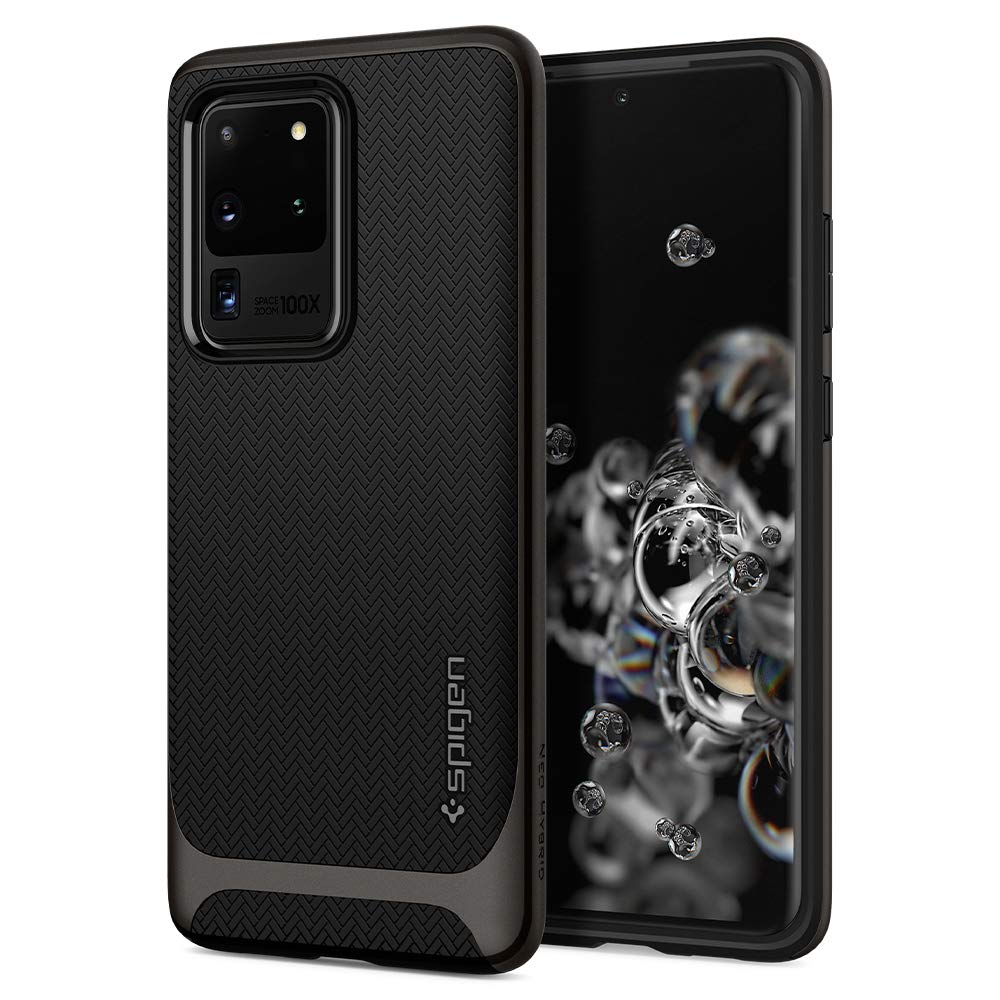 Spigen Neo Hybrid Designed for Samsung Galaxy S20 Ultra Case/Galaxy S20 Ultra 5G Case (2020) - Gunmetal