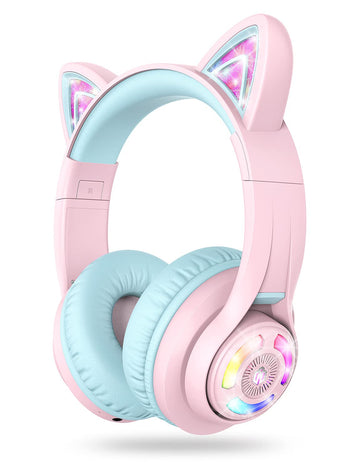 iClever Cat Ear Kids Bluetooth Headphones