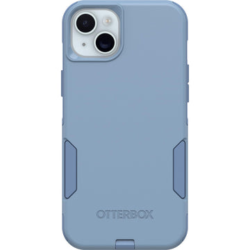 OtterBox iPhone 15 Plus and iPhone 14 Plus Commuter Series Case - Black, Slim & Tough, Pocket-Friendly, with Port Protection