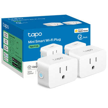 TP-Link Tapo Wi-Fi Smart Plug, 𝗘𝗻𝗲𝗿𝗴𝘆 𝗠𝗼𝗻𝗶𝘁𝗼𝗿𝗶𝗻𝗴, Compatible with Alexa & Google Home & Samsung SmartThings, Timer, 15A/1800W Max, ETL Certified, 2.4G Wi-Fi Only, Tapo P115(4-Pack)