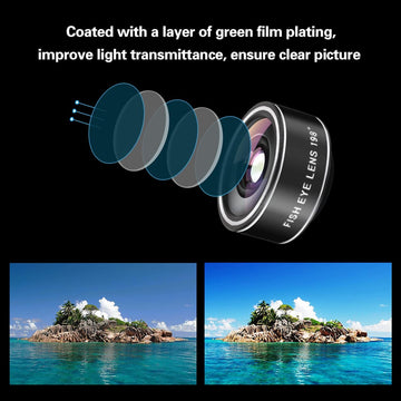 Clip-On 11-in-1 Phone Lens Kit for iPhone & Android