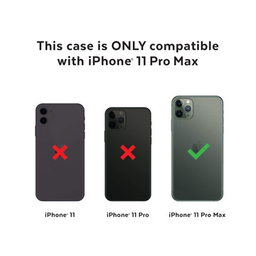 Speck Products Presidio Pro iPhone 11 Pro Max Case, Black/Black