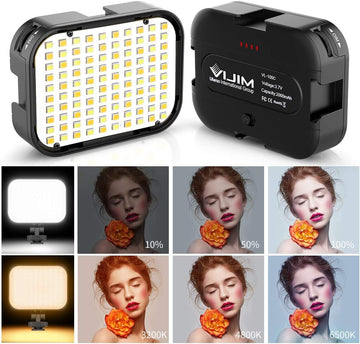 VIJIM VL100C Bi-Color LED Video Light: Portable & Versatile