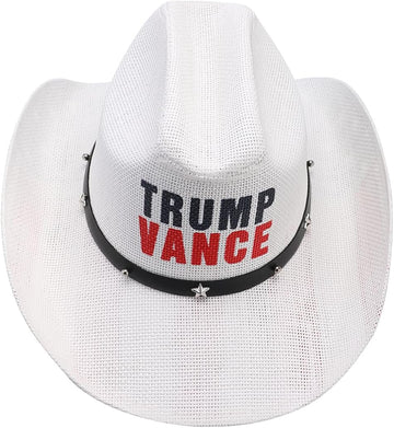 Trump Vance Make America Great Again MAGA Cowboy Hat Red