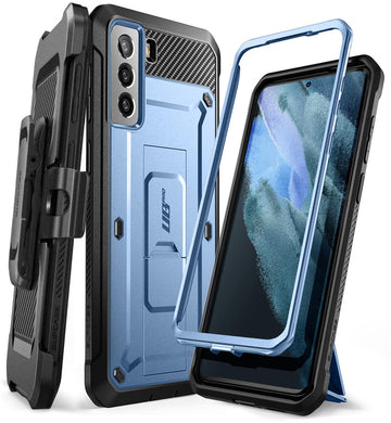 SUPCASE UBPro Series Case for Galaxy S21 + Plus 5G (2021 Release), Full-Body Dual Layer Rugged Holster & Kickstand Case Without Built-in Screen Protector (Tilt)