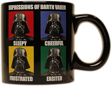 Star Wars Darth Vader Expressions Ceramic Coffee Mug - 14 Ounces