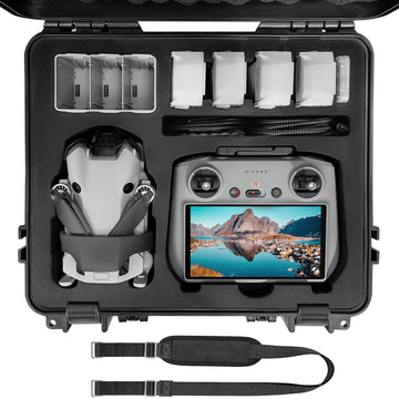 FPVtosky Hard Case for DJI Mini 4 pro/Mini 3 pro,Waterproof Carrying Case for DJI Mini 4/Mini 3 Series with DJI RC Controller,DJI Mini 4 Pro/DJI Mini 3 Pro Accessories