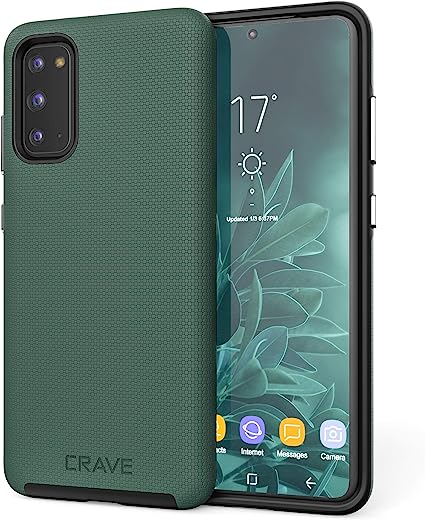 Crave Dual Guard for Samsung Galaxy S20 Case - Forest Green