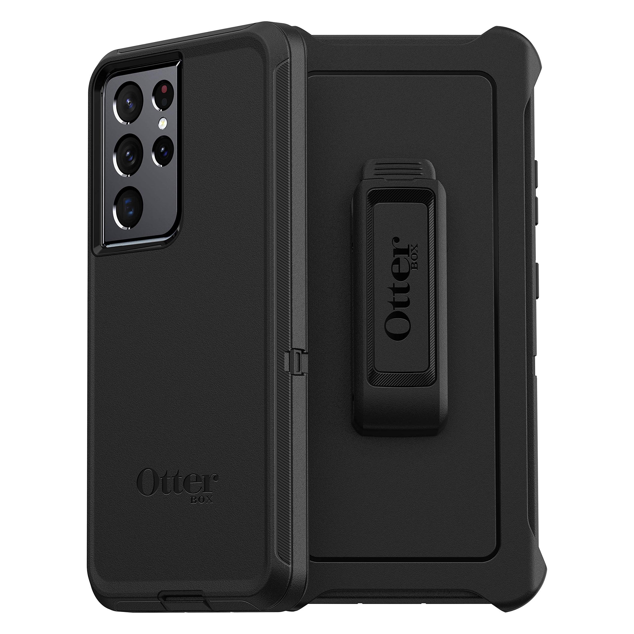 OtterBox for Samsung Galaxy S21 Ultra 5G, Superior Rugged Protective Case, Defender Series, Black