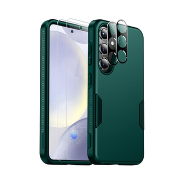 SPIDERCASE Samsung Galaxy S24 Plus Case - Dark Green