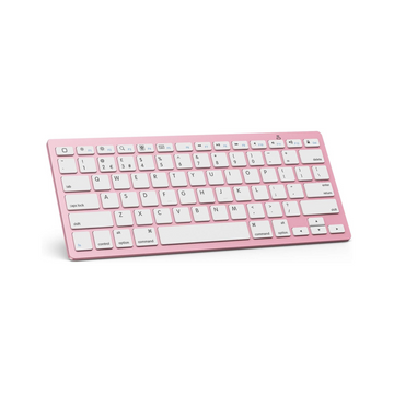 OMOTON Ultra-Slim Bluetooth Keyboard - Rose Gold