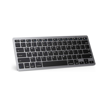 OMOTON Ultra-Slim Bluetooth Keyboard - Grey