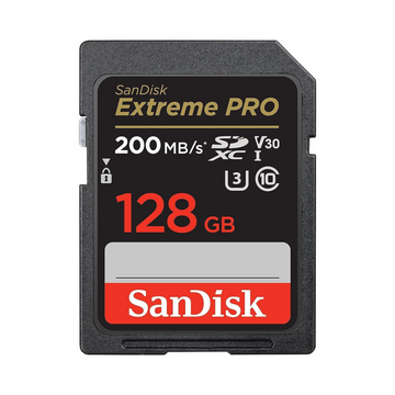 SanDisk 128GB Extreme PRO SDXC Memory Card