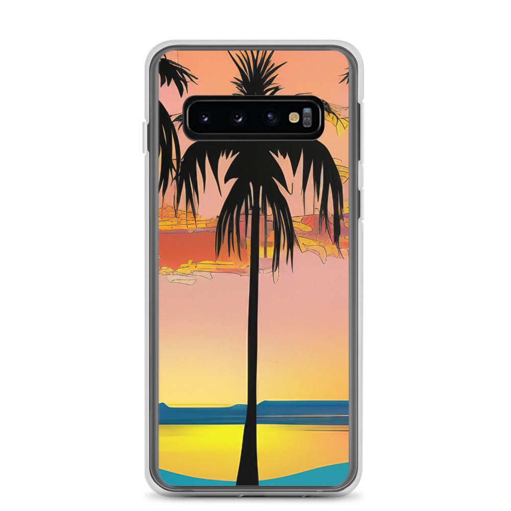 Coconut Sunset Clear Case for Samsung®