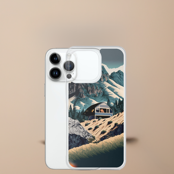 Alpine Cabin Clear Case for iPhone®