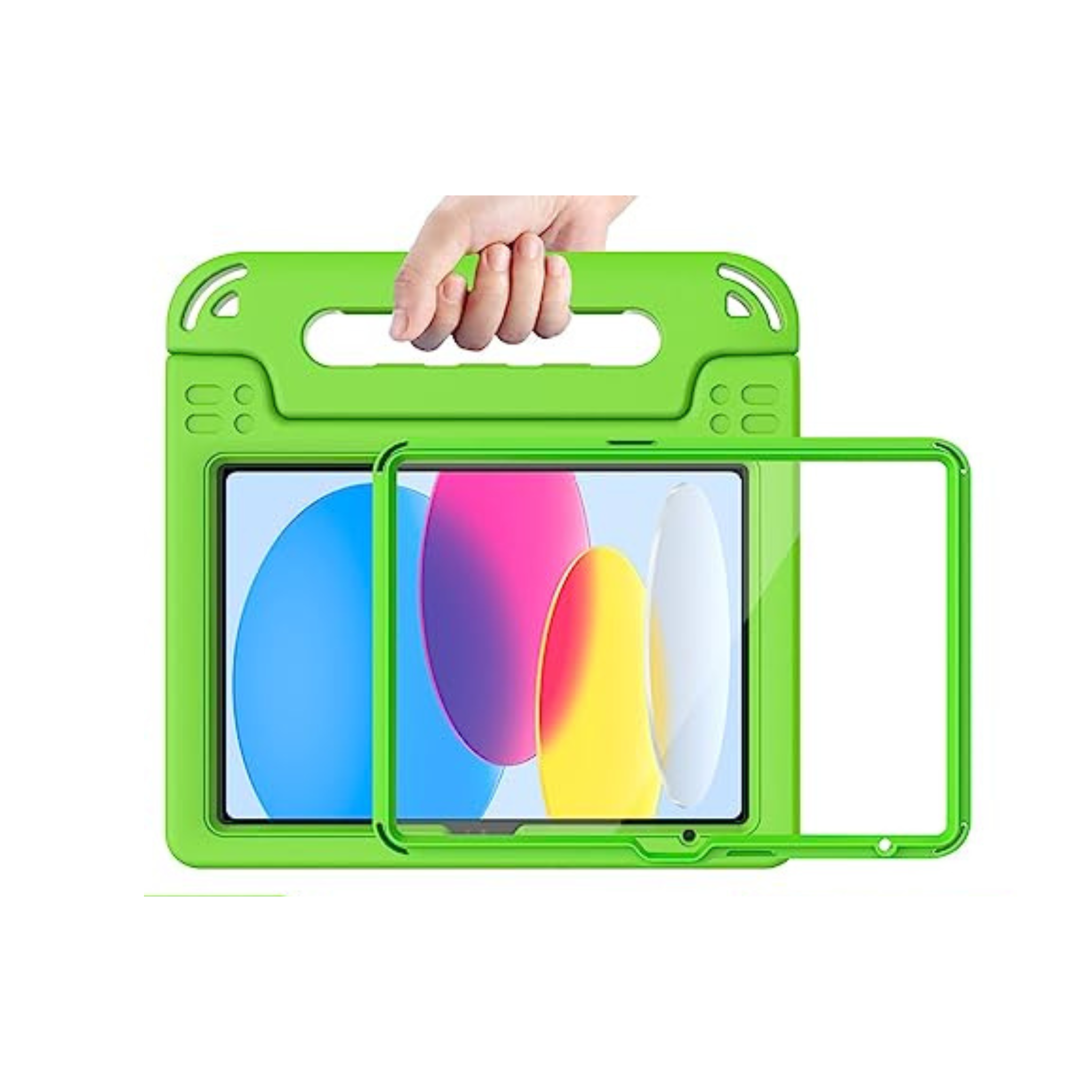 TIRIN Kids Case for iPad 10th Gen 10.9" 2022 - Green