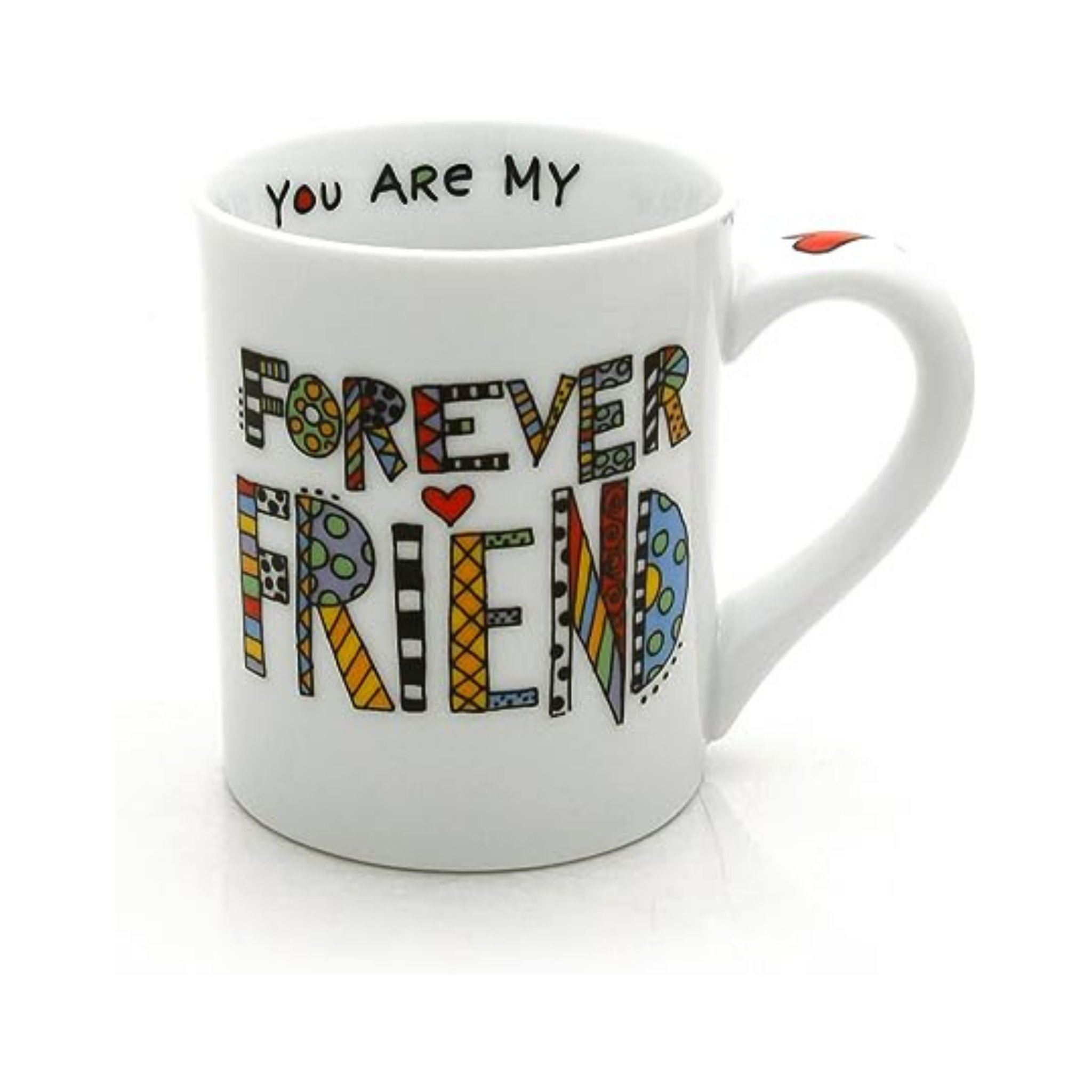 Forever Friend" Cuppa Doodle Mug by Our Name is Mud - 16 oz.