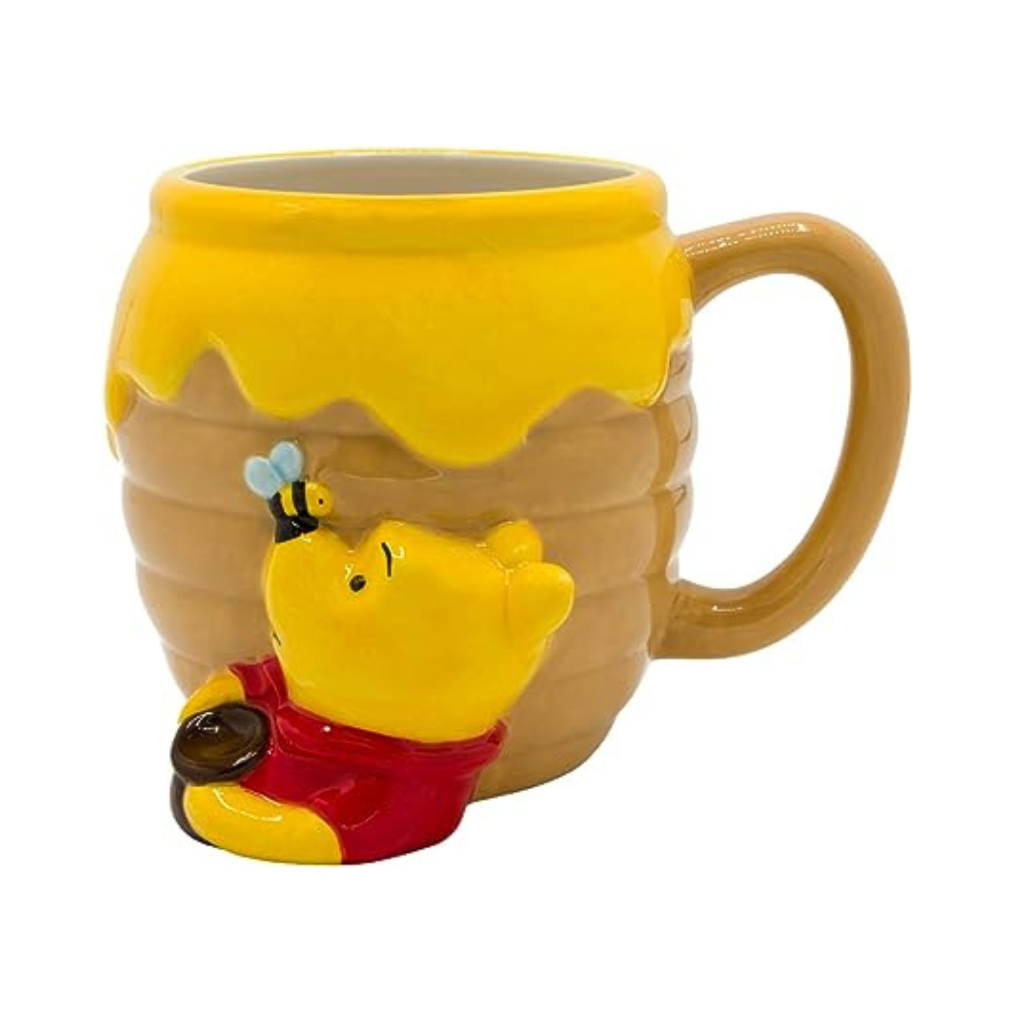 Winnie the Pooh Honey "Hunny" Pot Ceramic 3D Sculpted Coffee Mug - 23 Ounces