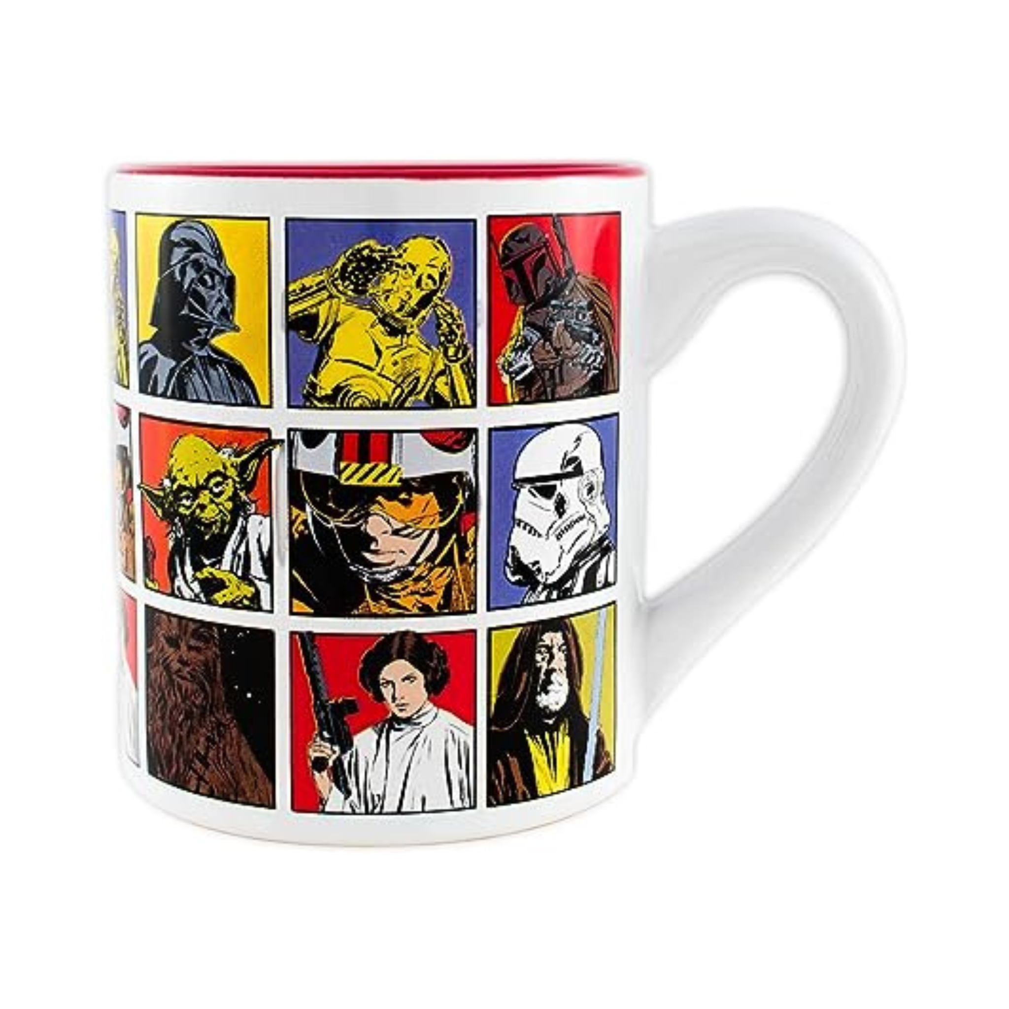 Star Wars Episode 4 Character Grid Ceramic Mug - 14 Ounces