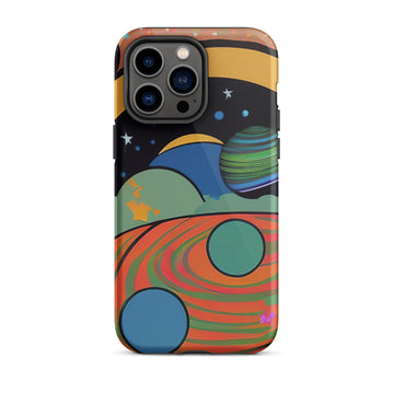 Colorful Galaxy Tough Case for iPhone®